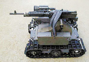 美軍MAARS機(jī)器人