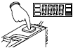��MODE���o�c��MODEָʾ����OUT(�Sɫ)