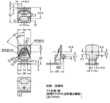 MS-SFB-1-T M8���b֧��(����)